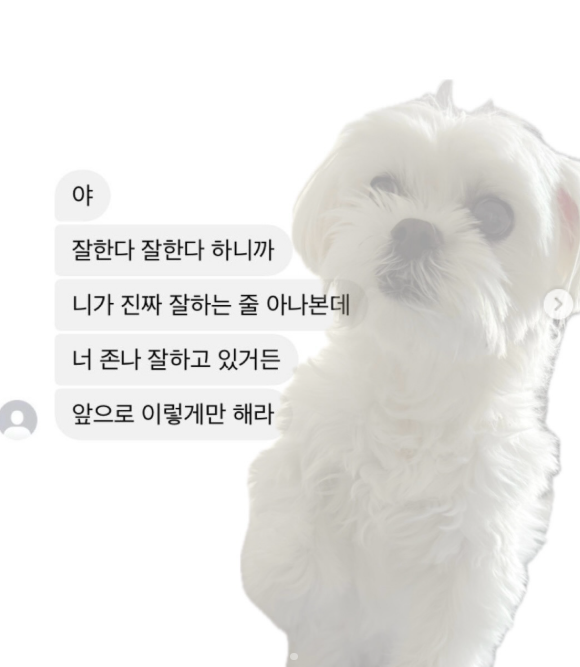 너 잘하고 있거든